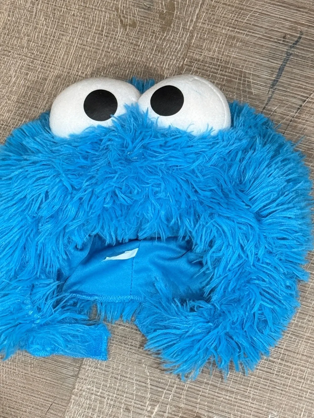 Disguise Bright Blue Cookie Monster Plush Costume - 2T